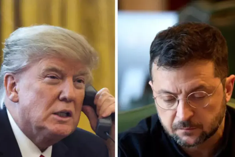 Trump e Zelensky