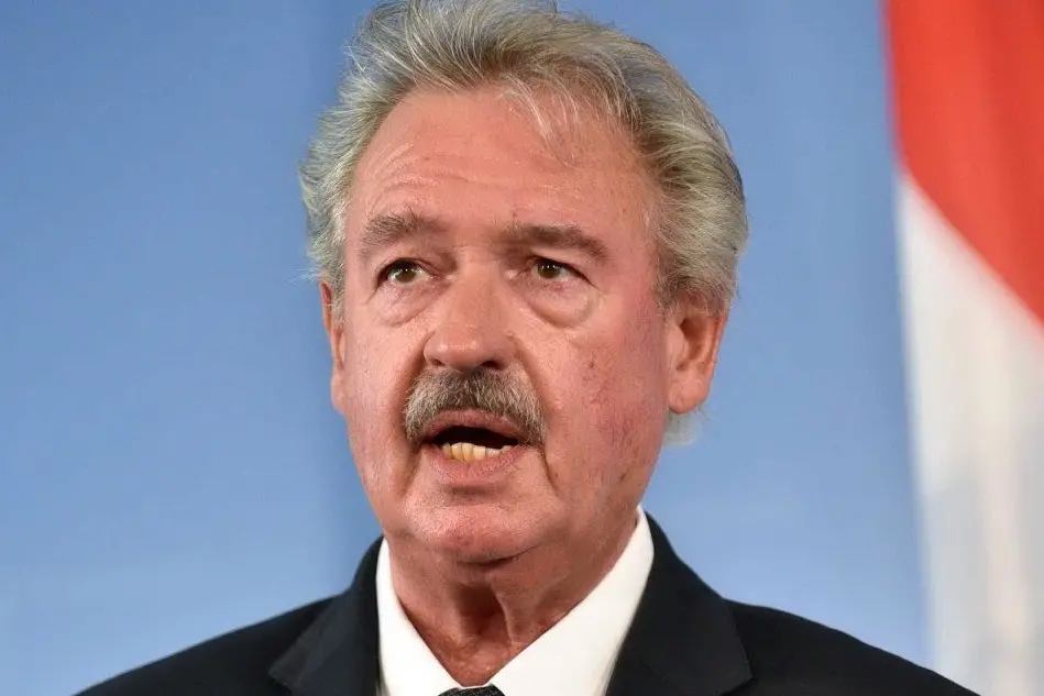 Il ministro degli Affari esteri lussemburghese Asselborn (foto Ansa)