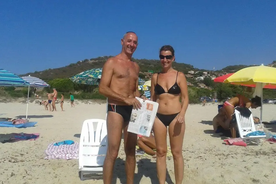 Due dei turisti truffati: Marco Passetti e Eugenia Mannucci