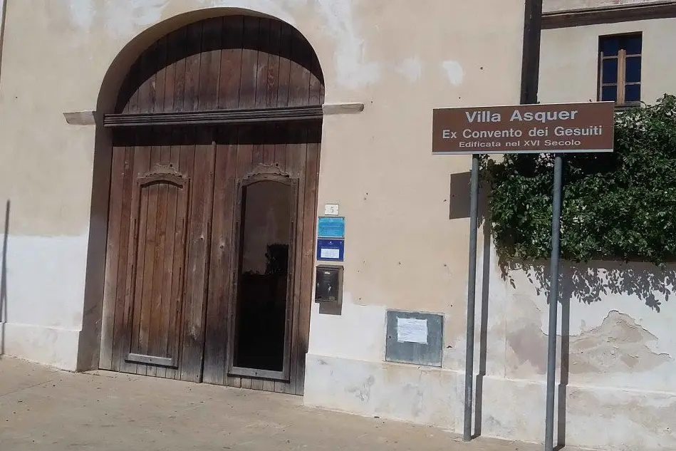 Villa Asquer a Musei, sede dell'unione dei comuni Metalla e il Mare
