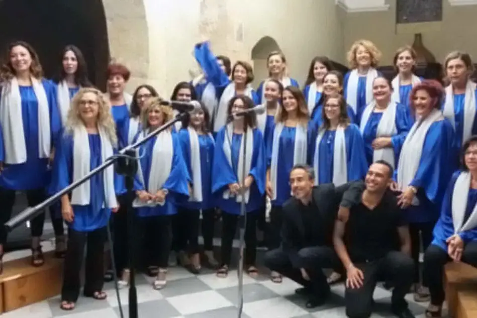 Il coro gospel "Loving star"