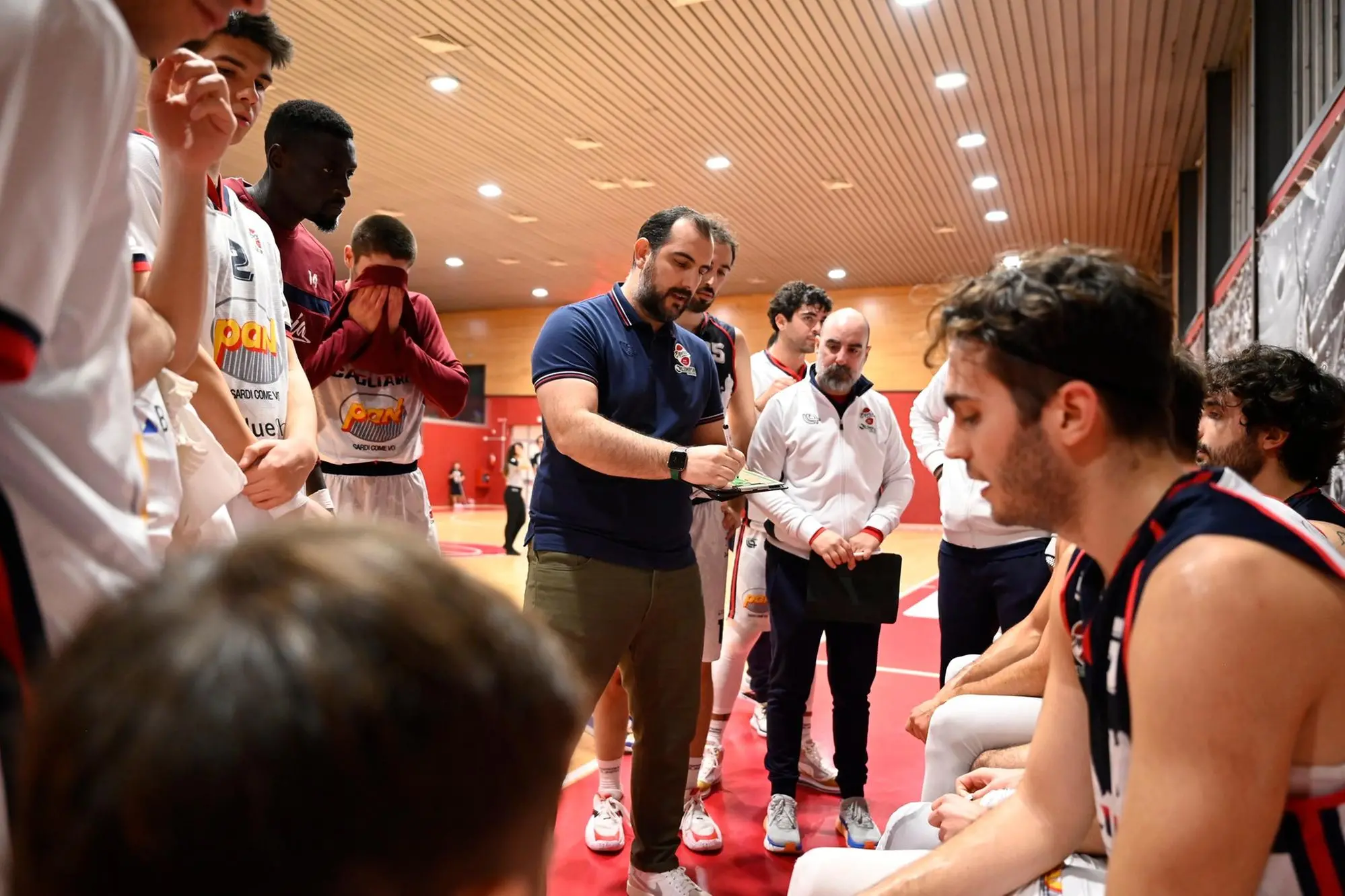 Coach Federico Manca, tecnico dell'Esperia (foto Chiaramida)