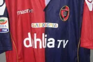 Dahlia Tv, sponsor del Cagliari calcio