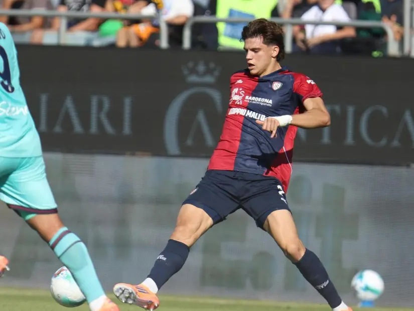 Marco Palestra del Cagliari (foto Ansa)
