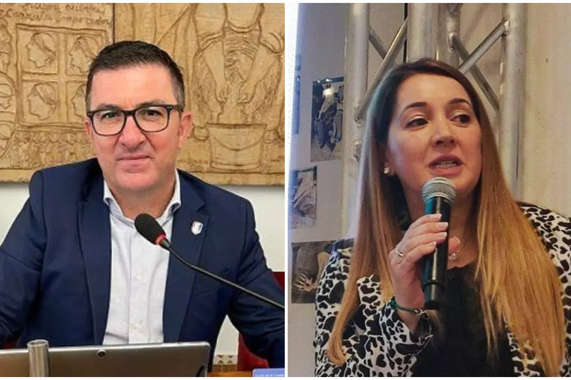 Mario Russu e Federica Porcu (foto Ronchi)