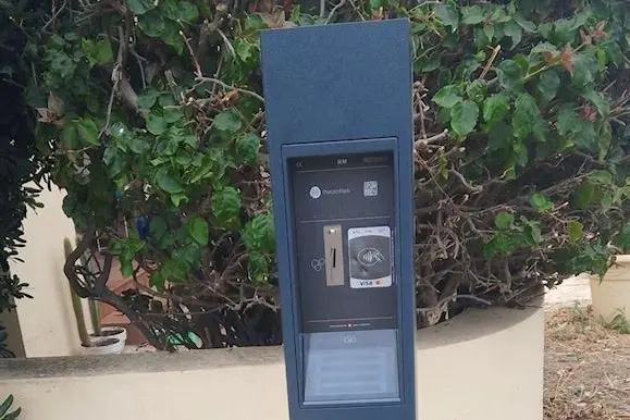 Il parcometro (foto concessa)