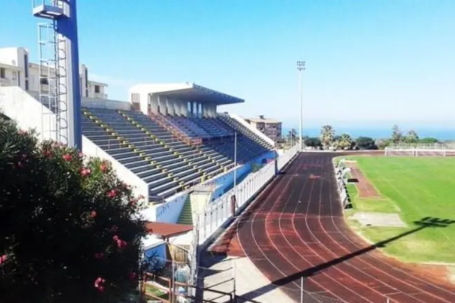 Il campo sportivo a Sorso (L'Unione Sarda - Pala)