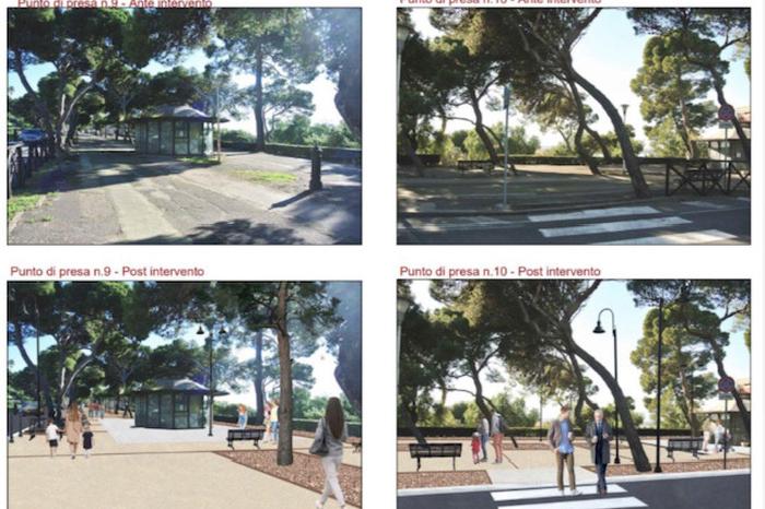 Rinasce la passeggiata di Buoncammino: nuove pavimentazioni e più spazi verdi