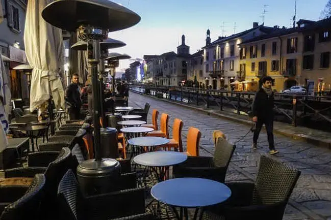 I Navigli a Milano (Ansa)