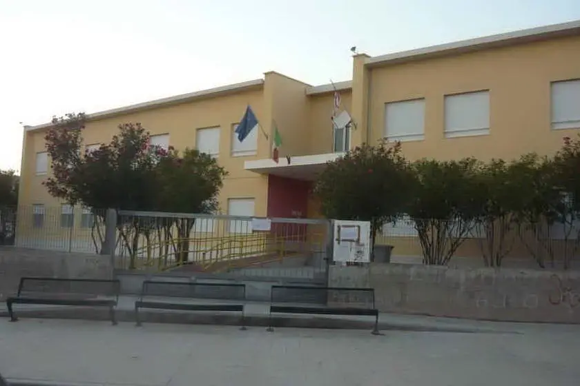 La scuola di via Libertà a Sinnai (L'Unione Sarda - Serreli)
