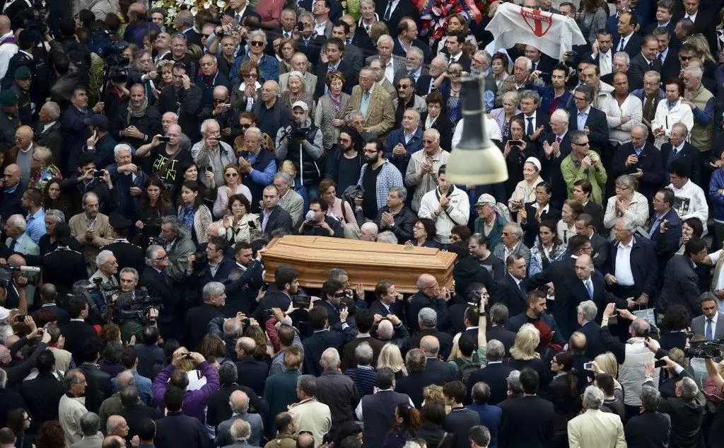 Il funerale di Andreotti
