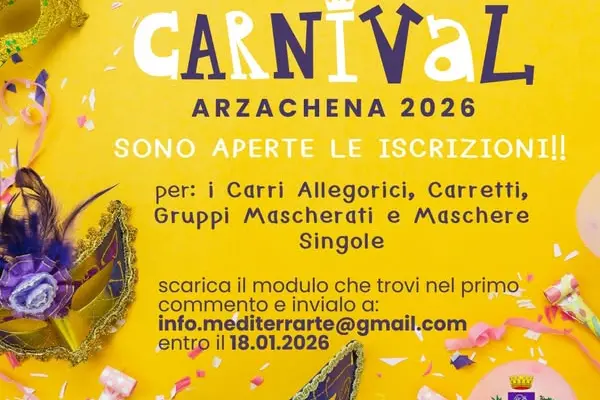 Carnevale arzachense 2026