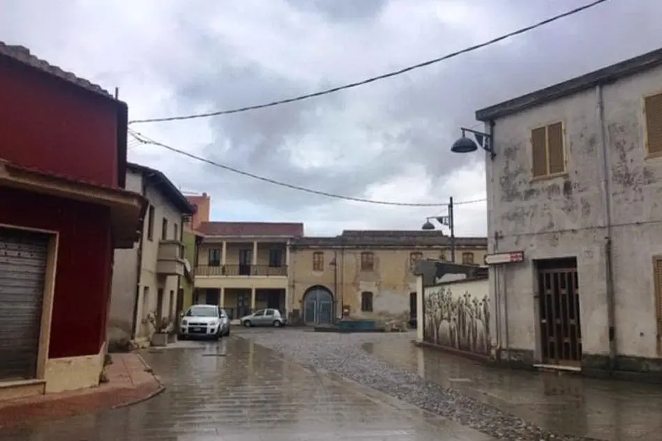 Via Convento a San Gavino Monreale (foto Pittau)