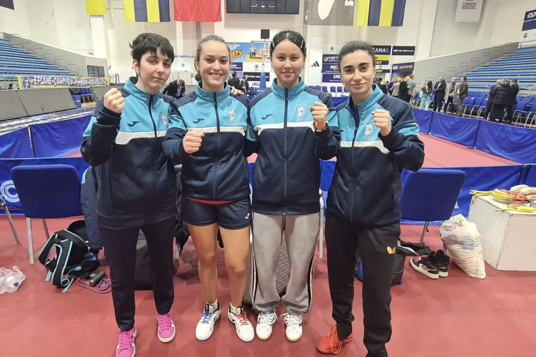 La squadra del Quattro Mori vittoriosa a Istanbul