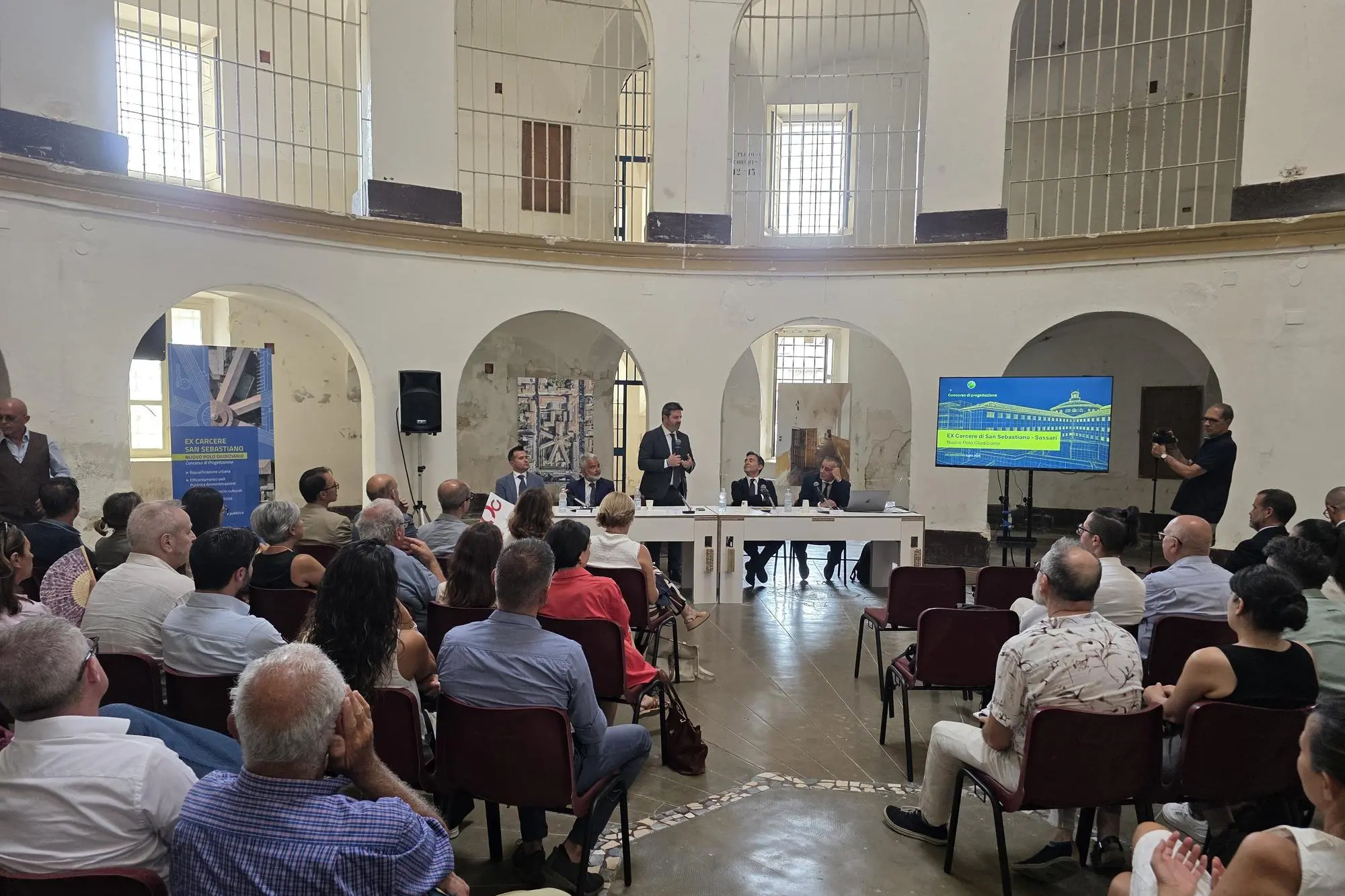 Incontro nell'ex carcere di San Sebastiano