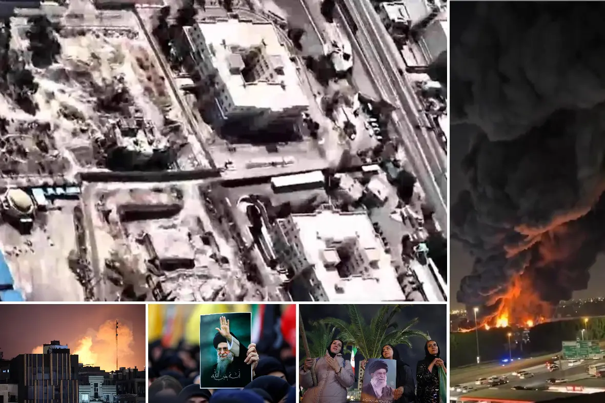 Devastazione dopo gli attacchi di Israele e Usa che hanno ucciso Khamenei e la rezione di Teheran (Ansa)