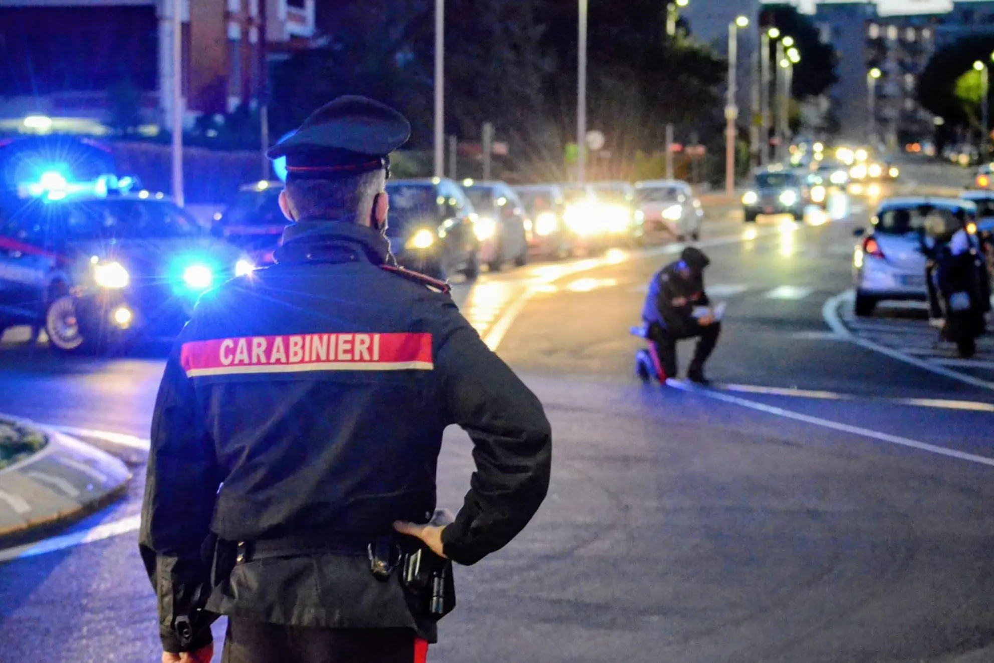 Rilievi dei carabinieri