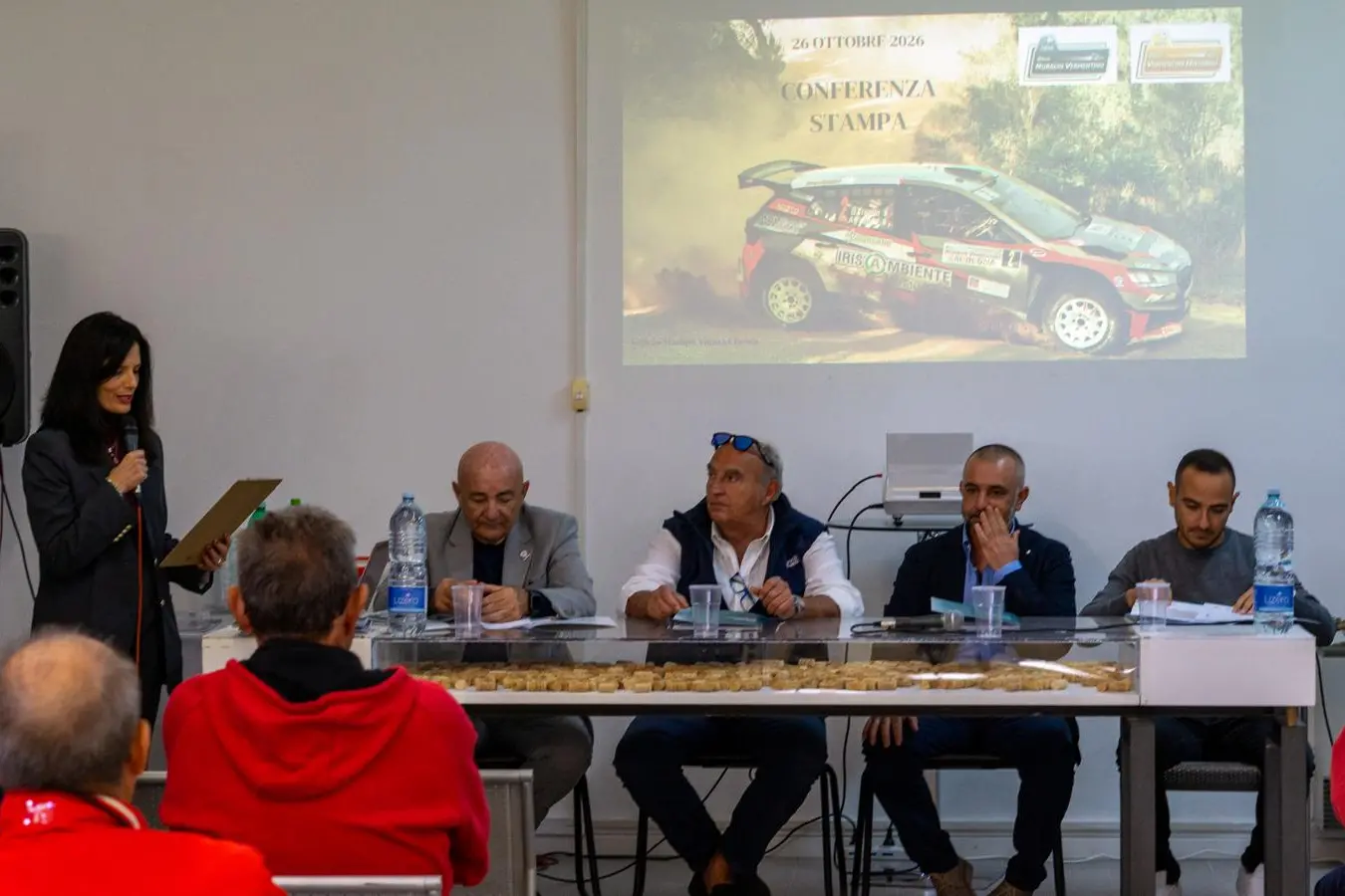 Un momento della conferenza stampa (foto Rassinaby Racing)