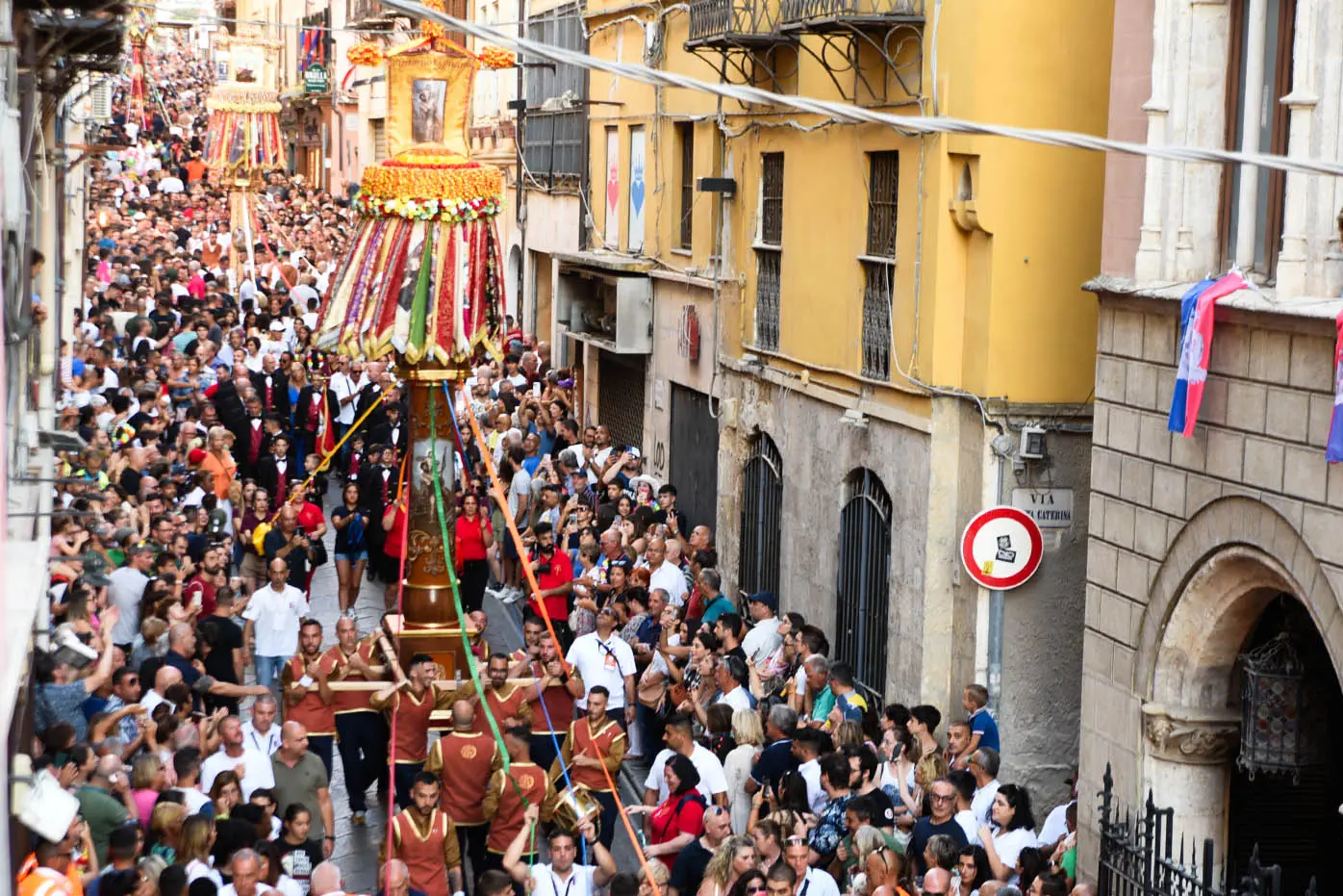 la discesa dei Candelieri - Sassari - foto Gloria Calvi 14.08.2023