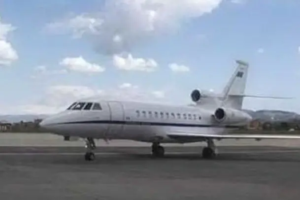 Un Falcon dell'Aeronautica Militare