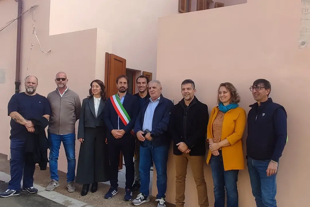 Autorità all'inaugurazione dell'ex Ospedaletto Garibaldi (Foto Ronchi)