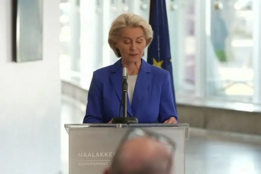 Von der Leyen: 200 milioni di nuovi investimenti in Groenlandia