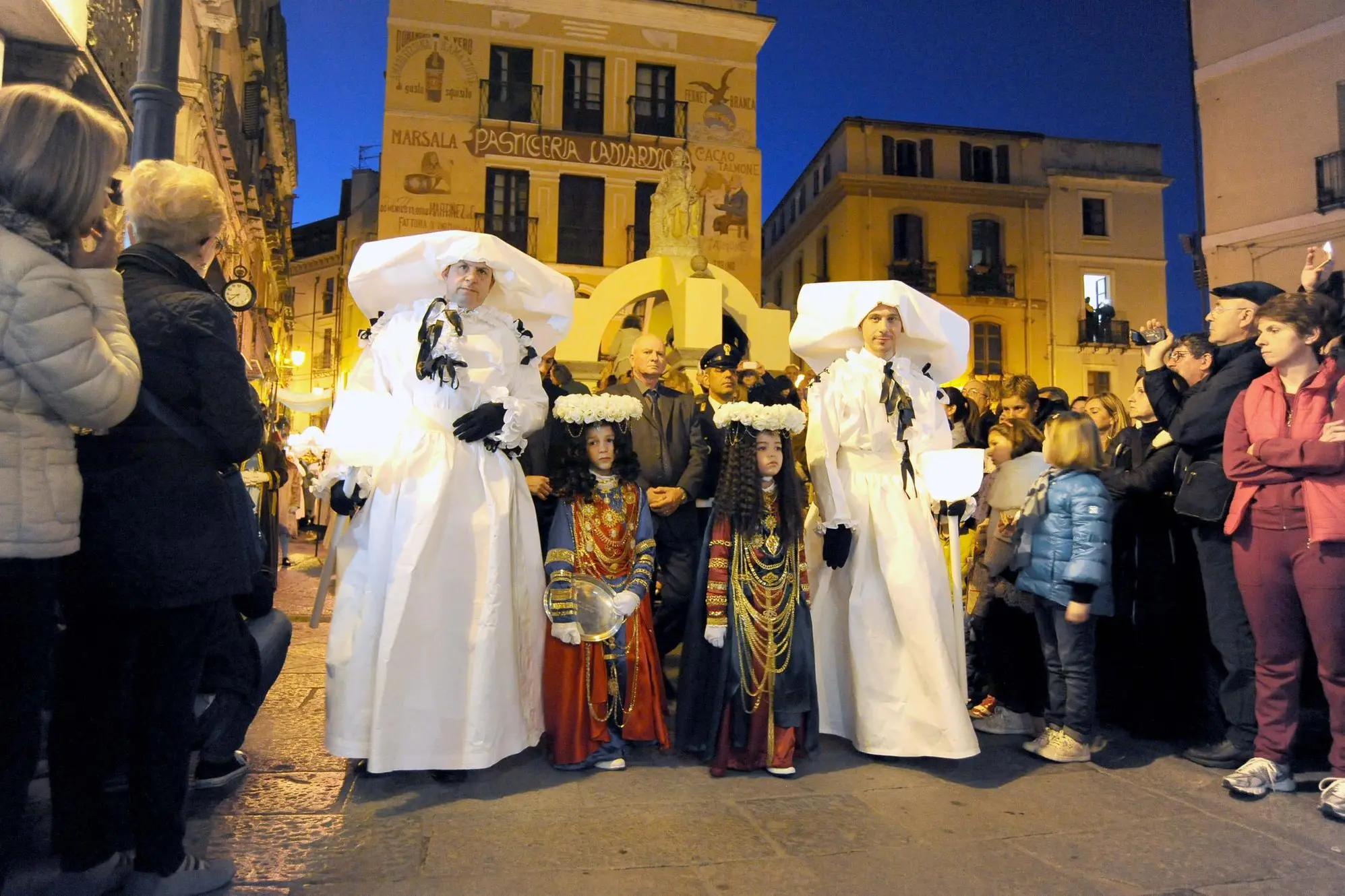 Processione del Venerdì Santo a Iglesias (Archivio Unione Sarda)