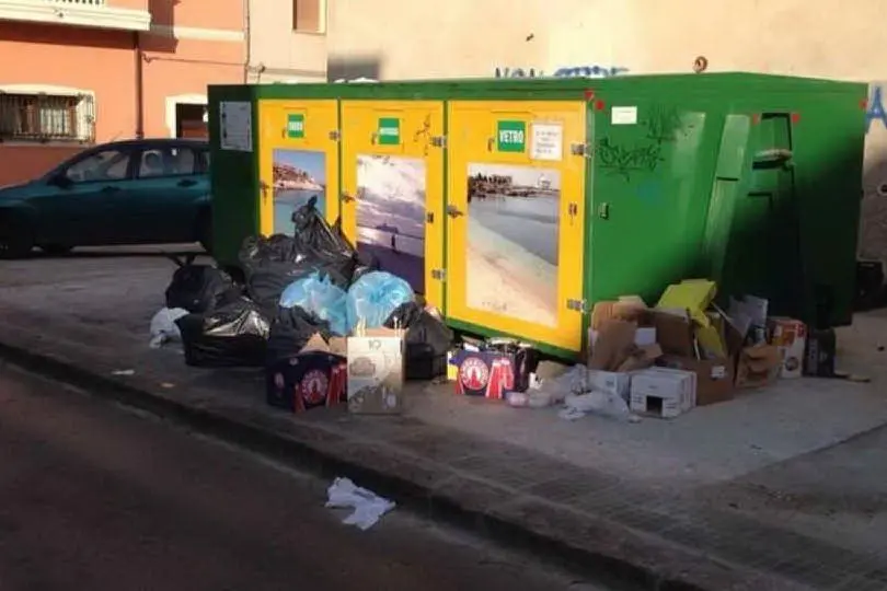 Emergenza rifiuti a Porto Torres