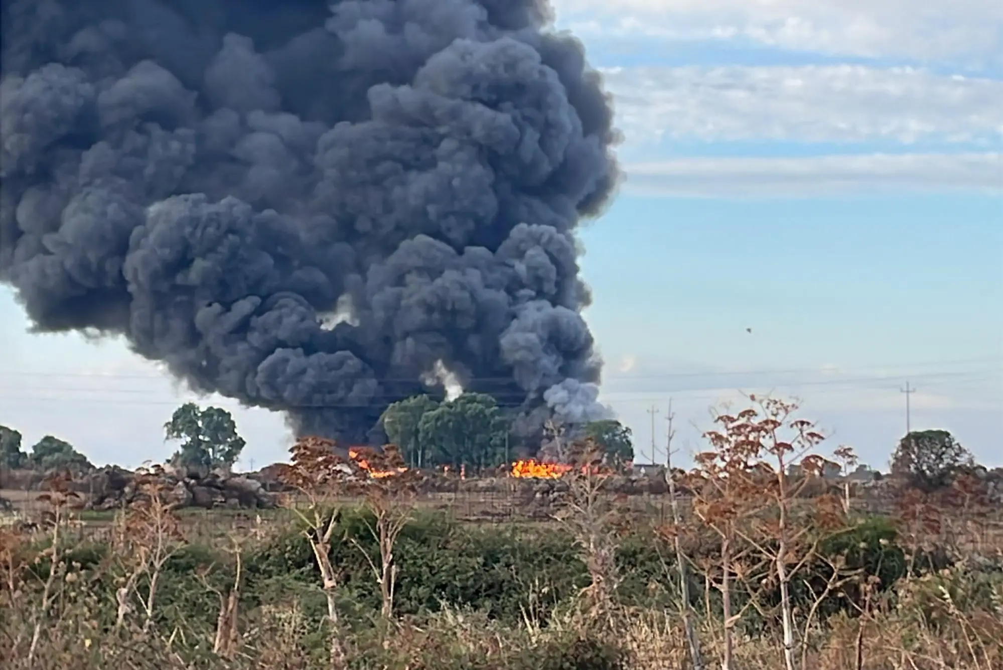 L'incendio di Tossilo