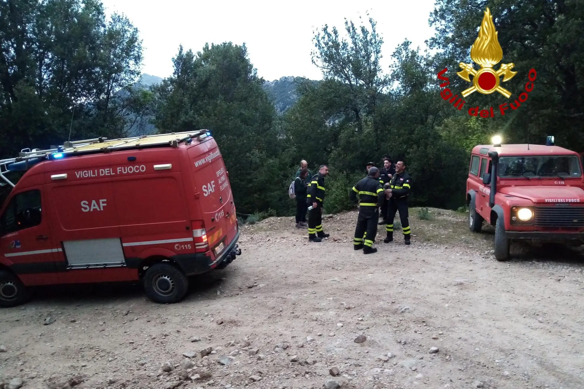 Vigili del fuoco (foto d'archivio)