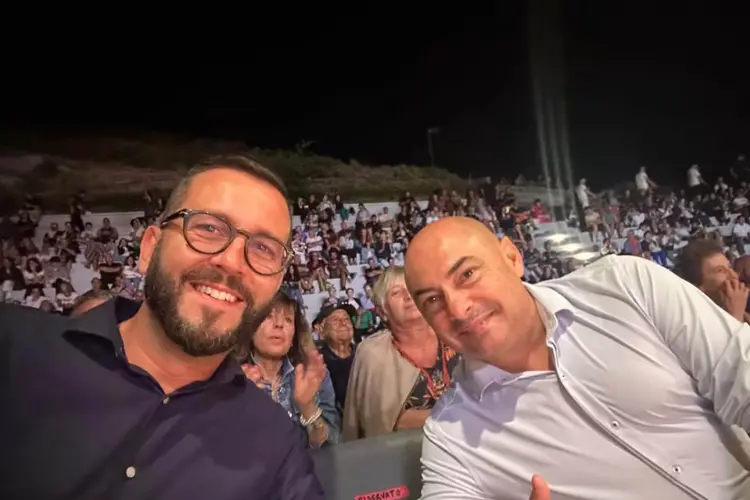 Il vice Dettori e il presidente Lobino (foto concessa)