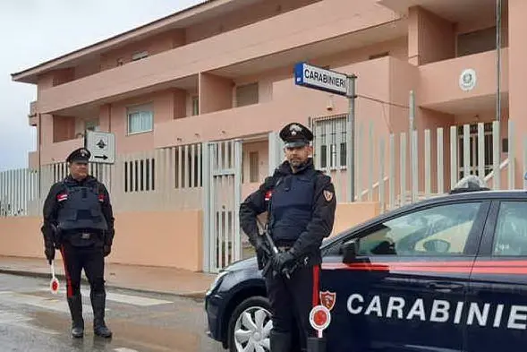 Militari a Valledoria (Foto Carabinieri)