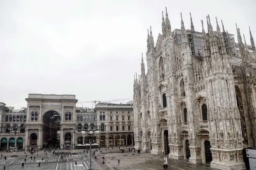 Il Duomo di Milano (Archivio L'Unione Sarda)