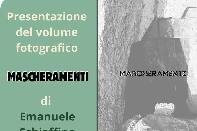 La copertina del testo "Mascheramenti " (foto concessa)