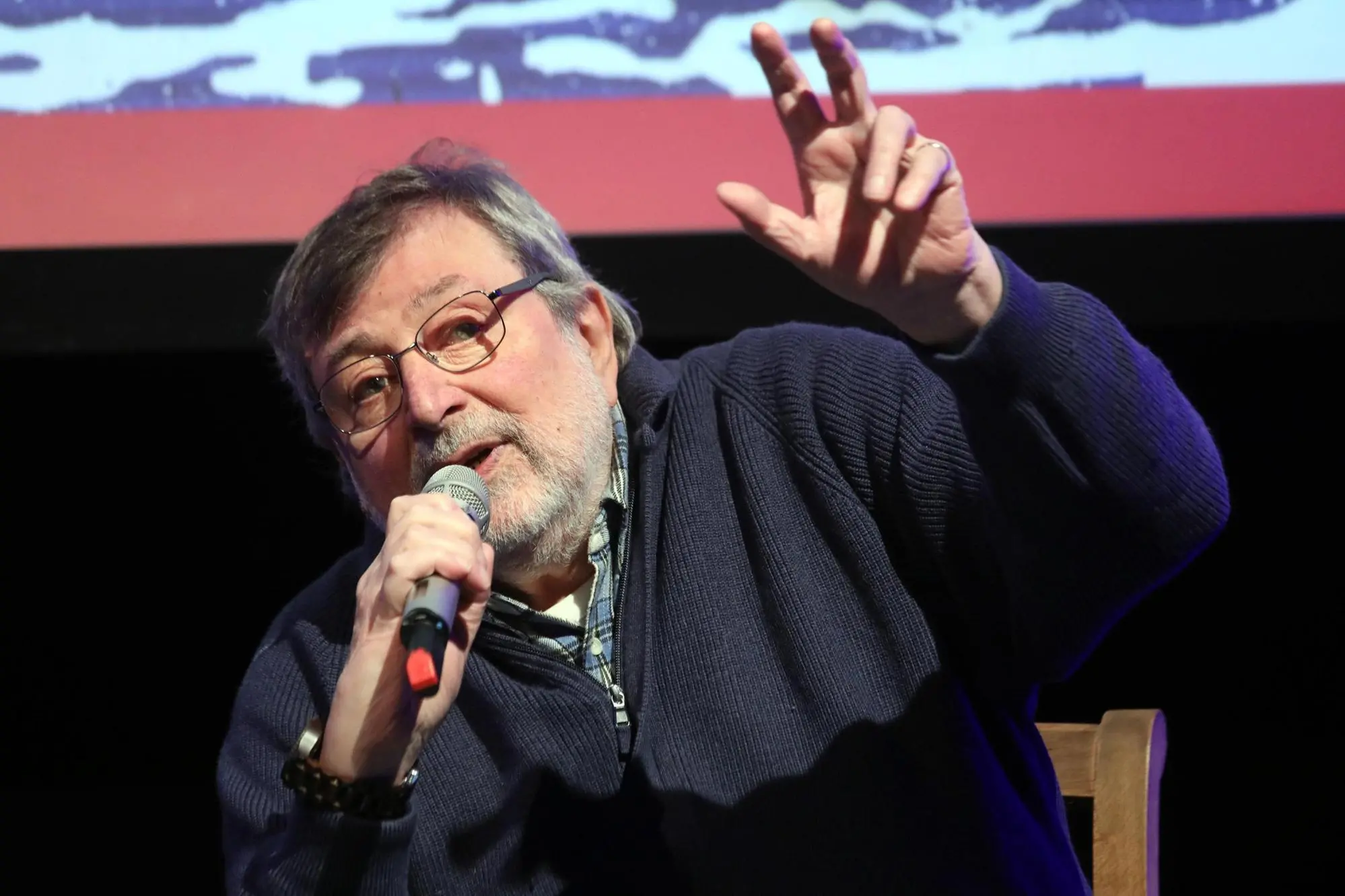 Francesco Guccini (ANSA / MATTEO BAZZI)