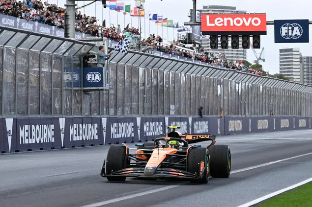 Lando Norris (foto Ansa/Epa)