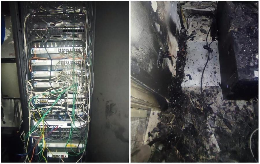 Cabras, incendio in Municipio: riaprono gli uffici comunali