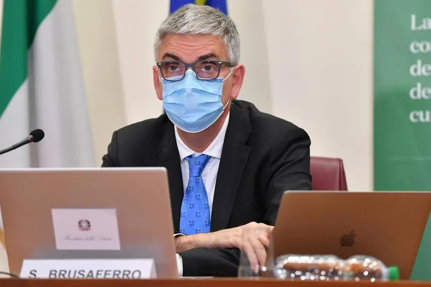 Il presidente dell'Istituto Superiore di Sanità, Silvio Brusaferro (foto Ansa)