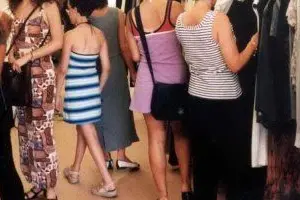 Un negozio di abbigliamento a Oristano