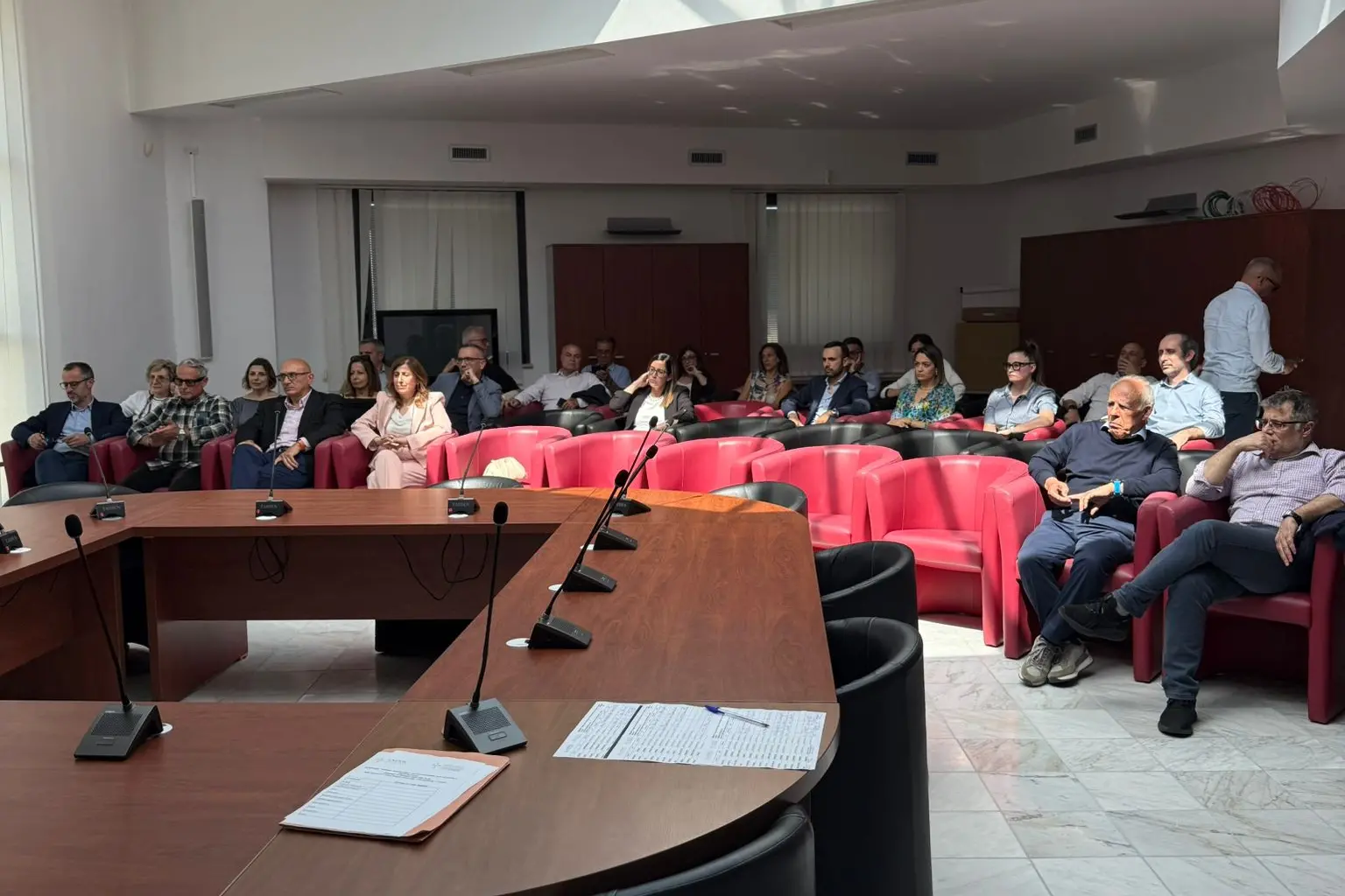 I commercialisti ospiti dell'incontro formativo dell'Andoc a Tortolì