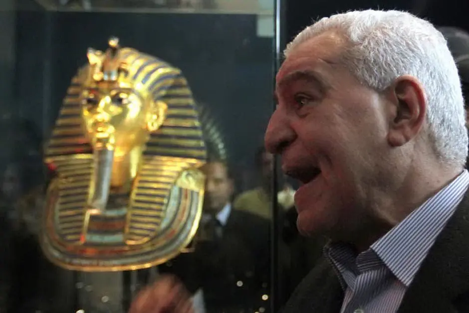 Il professor Zahi Hawass (Ansa)