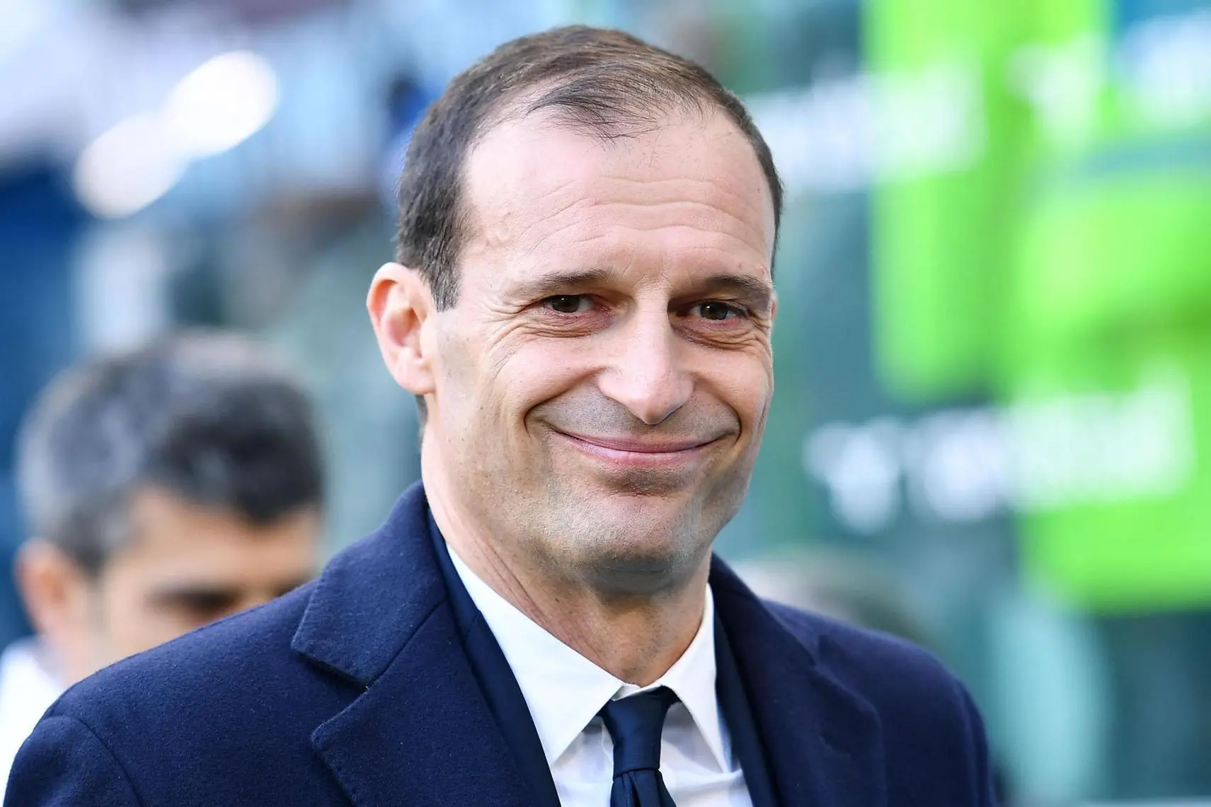 Head coach of Juventus FC Massimilano Allegri reacts during the Italian Serie A soccer match Juventus FC vs US Sassuolo at Allianz Stadium in Turin, Italy, 4 February 2018. ANSA/ALESSANDRO DI MARCO