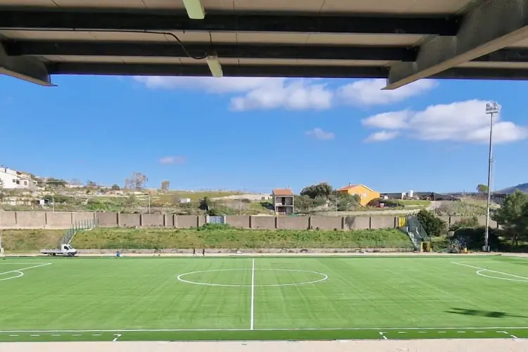Lo stadio Vittorio Caria a Ittiri (foto concessa)