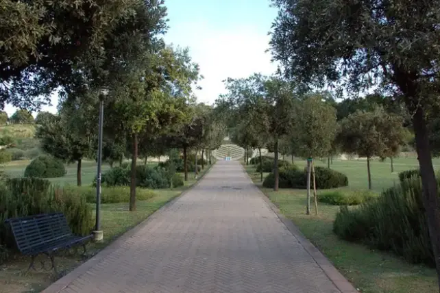 Il parco di Monte Claro (Archivio)
