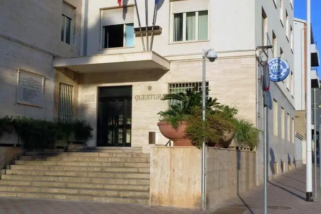 La Questura (Archivio L'Unione Sarda)