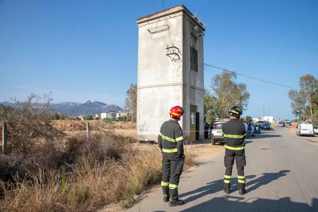 La cabina dove ha ga perso la vita Gabriele Piroddi (Foto: Ettore Loi)