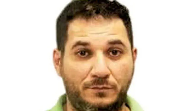 L'arrestato (Archivio L'Unione Sarda)