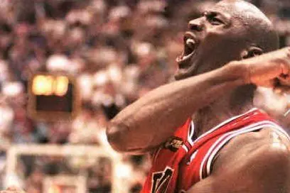 Michael Jordan (archivio L'Unione Sarda)