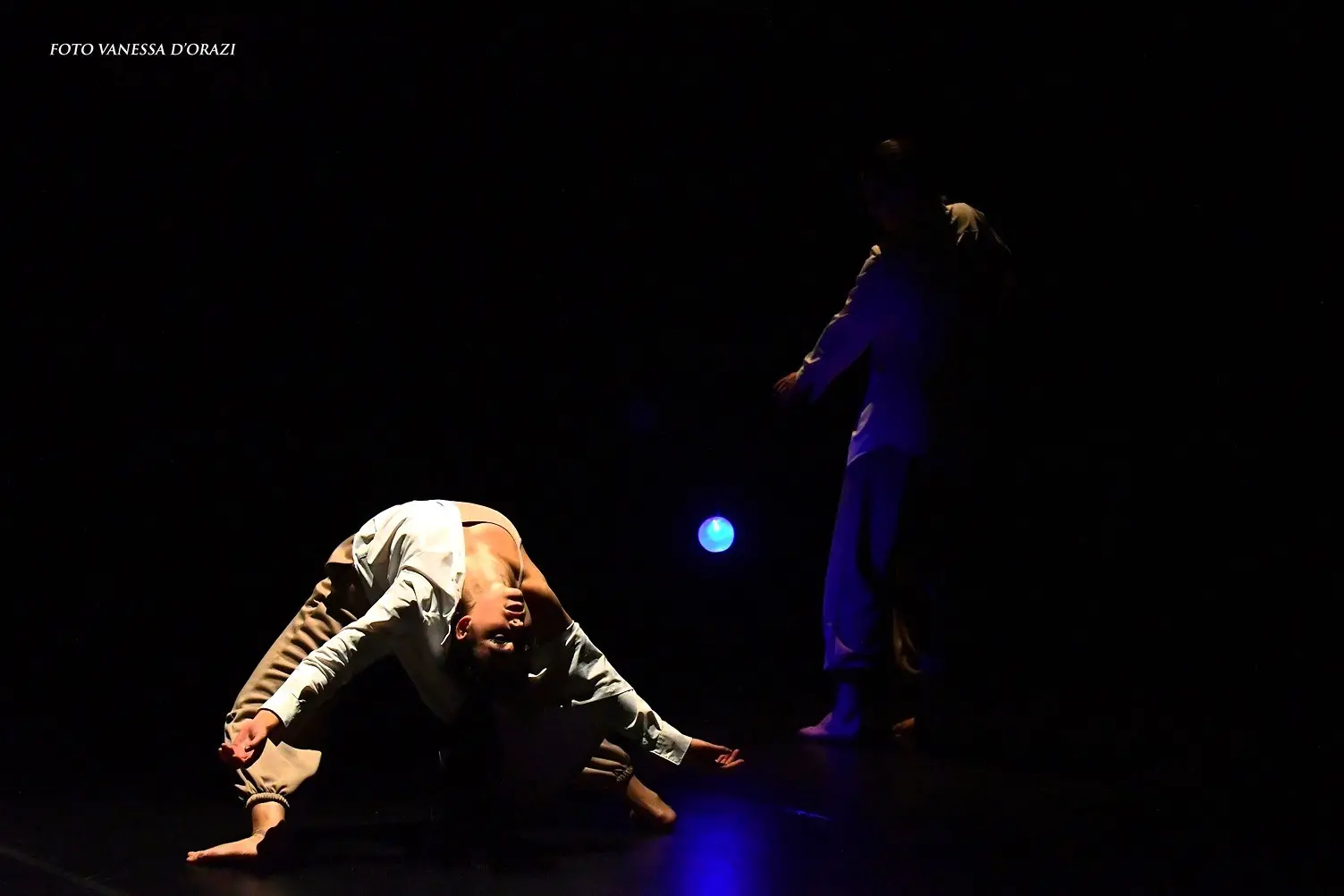 Un momento dello spettacolo (foto di Vanessa D'Orazi)