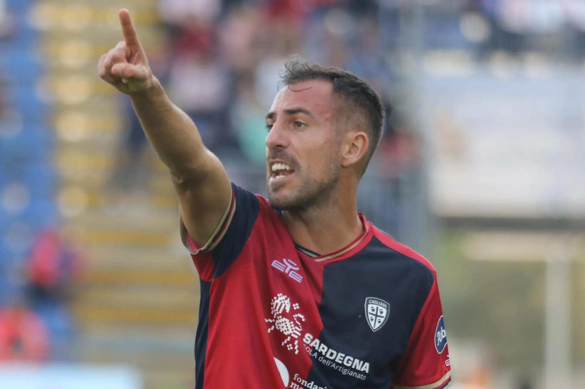 Marco Mancosu in campo dal primo minuto col Benevento (L'Unione Sarda)